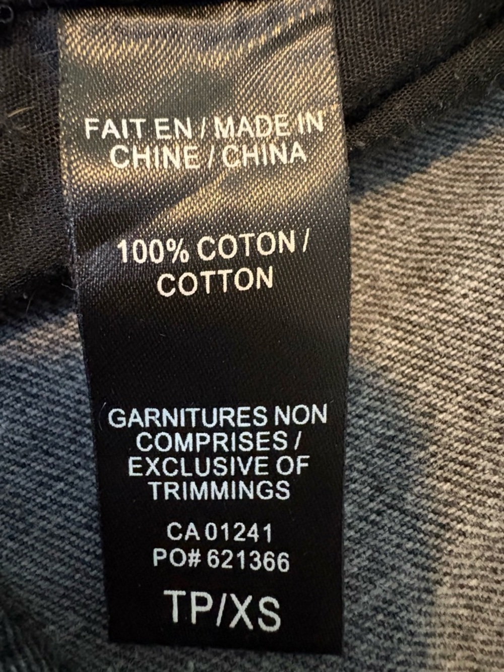 twik Black Denim Overalls Jumpsuit, Sz XS - Picture 14 of 14